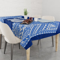 Custom Manu Samoa Rugby Tablecloth Polynesian Tattoo LT03 - Polynesian Pride