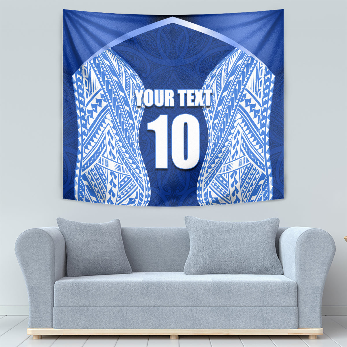 Custom Manu Samoa Rugby Tapestry Polynesian Tattoo LT03 - Polynesian Pride