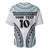 Custom Flying Fijians Rugby Baseball Jersey Tapa Tribal Cloth LT03 - Polynesian Pride