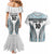 Custom Flying Fijians Rugby Couples Matching Mermaid Dress and Hawaiian Shirt Tapa Tribal Cloth LT03 - Polynesian Pride