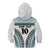 Custom Flying Fijians Rugby Kid Hoodie Tapa Tribal Cloth LT03 - Polynesian Pride