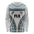 Custom Flying Fijians Rugby Long Sleeve Shirt Tapa Tribal Cloth LT03 Unisex White - Polynesian Pride