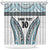 Custom Flying Fijians Rugby Shower Curtain Tapa Tribal Cloth