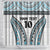 Custom Flying Fijians Rugby Shower Curtain Tapa Tribal Cloth