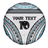 Custom Flying Fijians Rugby Spare Tire Cover Tapa Tribal Cloth