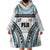 Custom Flying Fijians Rugby Wearable Blanket Hoodie Tapa Tribal Cloth LT03 - Polynesian Pride