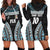 Custom Flying Fijians Rugby Hoodie Dress Tapa Tribal Cloth Black Color LT03 - Polynesian Pride