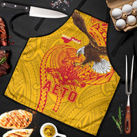 American Samoa Fautasi Race Apron Aeto Pago Pago with Eagle Samoan Tribal Patterns LT03 Multicolor - Polynesian Pride