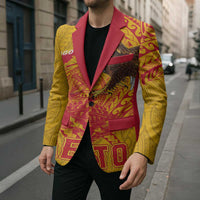 Personalized American Samoa Fautasi Race Blazer Aeto Pago Pago with Eagle Samoan Tribal Patterns LT03 - Polynesian Pride