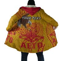 Personalized American Samoa Fautasi Race Cloak Aeto Pago Pago with Eagle Samoan Tribal Patterns