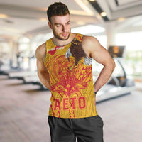 Personalized American Samoa Fautasi Race Men Tank Top Aeto Pago Pago with Eagle Samoan Tribal Patterns LT03 Multicolor - Polynesian Pride