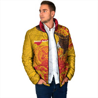 Personalized American Samoa Fautasi Race Padded Jacket Aeto Pago Pago with Eagle Samoan Tribal Patterns LT03 - Polynesian Pride