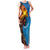 Fiji and Australia Together Family Matching Tank Maxi Dress and Hawaiian Shirt Tapa Tribal Tattoo mix Aboriginal Pattern