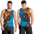 Fiji and Australia Together Men Tank Top Tapa Tribal Tattoo mix Aboriginal Pattern