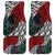 Tonga and New Zealand Together Car Mats Tongan Kupesi Ngatu Tattoo and Maori Paua Shell Pattern