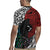 Tonga and New Zealand Together Rugby Jersey Tongan Kupesi Ngatu Tattoo and Maori Paua Shell Pattern