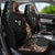 Samoa and New Zealand Together Car Seat Cover Siapo Motif and Maori Paua Shell Pattern