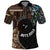 Samoa and New Zealand Together Polo Shirt Siapo Motif and Maori Paua Shell Pattern