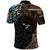 Samoa and New Zealand Together Polo Shirt Siapo Motif and Maori Paua Shell Pattern