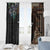 Samoa and New Zealand Together Window Curtain Siapo Motif and Maori Paua Shell Pattern