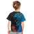 Fiji and New Zealand Together Kid T Shirt Tapa Maori Tattoo mix Tagimoucia and Pohutukawa