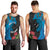 Fiji and New Zealand Together Men Tank Top Tapa Maori Tattoo mix Tagimoucia and Pohutukawa