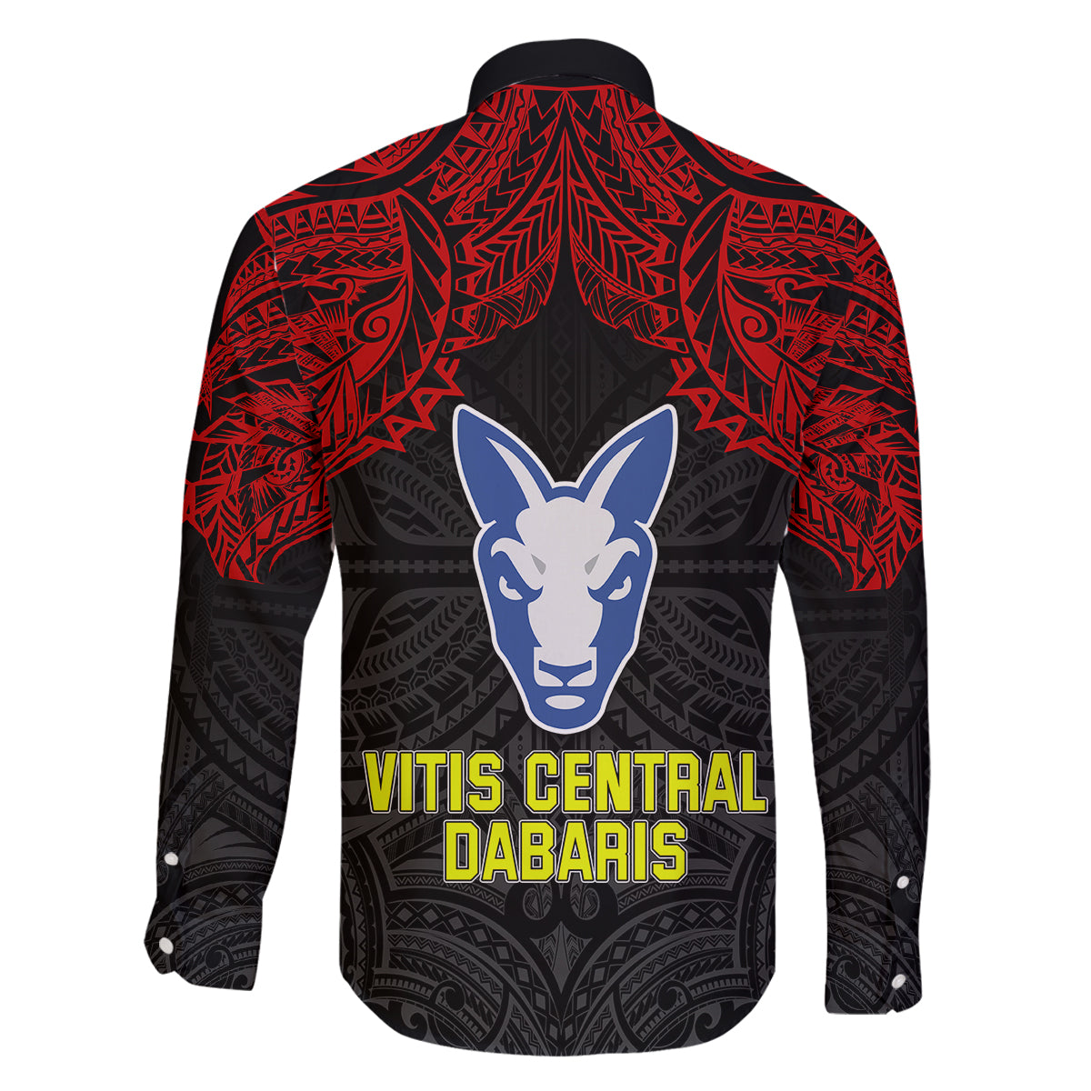 Vitis Central Dabaris Rugby Family Matching Summer Maxi Dress and Hawaiian Shirt Papua New Guinea Polynesian Tattoo LT03 - Polynesian Pride