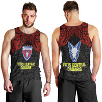 Vitis Central Dabaris Rugby Men Tank Top Papua New Guinea Polynesian Tattoo LT03 - Polynesian Pride