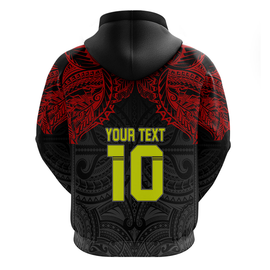 Custom Vitis Central Dabaris Rugby Hoodie Papua New Guinea Polynesian Tattoo LT03 - Polynesian Pride