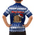 Tokelau Christmas Family Matching Short Sleeve Bodycon Dress and Hawaiian Shirt Santa Claus Tokelau Flag and Coat of Arms with Polynesian Pattern LT03 - Polynesian Pride