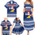 Tokelau Christmas Family Matching Summer Maxi Dress and Hawaiian Shirt Santa Claus Tokelau Flag and Coat of Arms with Polynesian Pattern LT03 - Polynesian Pride