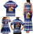 Tokelau Christmas Family Matching Tank Maxi Dress and Hawaiian Shirt Santa Claus Tokelau Flag and Coat of Arms with Polynesian Pattern LT03 - Polynesian Pride