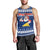 Tokelau Christmas Men Tank Top Santa Claus Tokelau Flag and Coat of Arms with Polynesian Pattern LT03 - Polynesian Pride