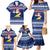 Personalised Tokelau Christmas Family Matching Mermaid Dress and Hawaiian Shirt Santa Claus Tokelau Flag and Coat of Arms with Polynesian Pattern LT03 - Polynesian Pride