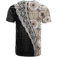Tukenny Pattern Fijian War Clubs Mix Tapa Tribal T Shirt LT03 - Polynesian Pride