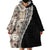 Tukenny Pattern Fijian War Clubs Mix Tapa Tribal Wearable Blanket Hoodie LT03 - Polynesian Pride