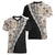 Tukenny Pattern Fijian War Clubs Mix Tapa Tribal Women V Neck T Shirt LT03 - Polynesian Pride