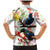 New Zealand Pohutukawa Tui Bird Family Matching Mermaid Dress and Hawaiian Shirt Kowhai Version LT03 - Polynesian Pride