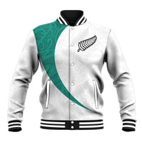 Custom New Zealand Football Baseball Jacket Go All Silver Ferns - Towards World Cup 2026