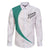 Custom New Zealand Football Family Matching Off The Shoulder Long Sleeve Dress and Hawaiian Shirt Go All Silver Ferns - Towards World Cup 2026