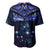 New Zealand Matariki Baseball Jersey Maori Pattern and Matariki Sky Night