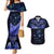 New Zealand Matariki Couples Matching Mermaid Dress and Hawaiian Shirt Maori Pattern and Matariki Sky Night