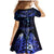 New Zealand Matariki Family Matching Mermaid Dress and Hawaiian Shirt Maori Pattern and Matariki Sky Night