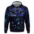 New Zealand Matariki Hoodie Maori Pattern and Matariki Sky Night