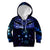 New Zealand Matariki Kid Hoodie Maori Pattern and Matariki Sky Night