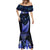 New Zealand Matariki Mermaid Dress Maori Pattern and Matariki Sky Night