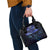 New Zealand Matariki Shoulder Handbag Maori Pattern and Matariki Sky Night