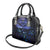 New Zealand Matariki Shoulder Handbag Maori Pattern and Matariki Sky Night