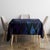 New Zealand Matariki Tablecloth Maori Pattern and Matariki Sky Night