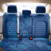 Hawaiian Turtles and Polynesian Art Tattoo Back Car Seat Cover Ocean Abyss